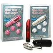 Pipedream Products Mini-Mite Portable Pink Waterproof Vibrator Adult Sex Toy Kit