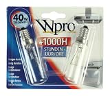 WPRO 40W Cooker Hood Lamp X 2