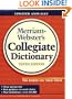 Merriam-Webster's Collegiate Dictionary (Jacketed, Navy Kivar, Unindexed)