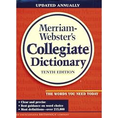 Merriam Webster's Collegiate Dictionary (Merriam-Webster's Collegiate Dictionary)