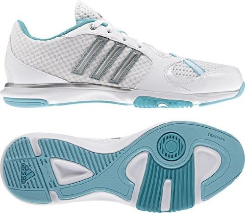adidas Core 50 Schuh Damen, weiß/türkis, 6,5