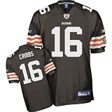 Reebok Cleveland Browns Joshua Cribbs Authentic Jersey Size 52