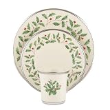 Lenox Holiday Platinum 12 Piece Set