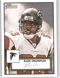 2006 Topps Heritage BLACK Back #60 Alge Crumpler - Atlanta Falcons (Variation)(Football Cards)