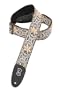 Levy's Leathers 2 Jacquard Weave Hootenanny Guitar Strap,