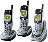 Uniden DXI5586-3 5.8GHz Extended Range Triple Handset with Call Waiting/Caller ID