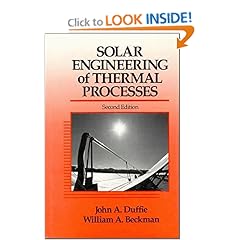 Solar Engineering of Thermal Processes