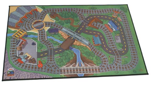 51QP9XZ9QVL Thomas & Friends Wooden Railway   Felt Playmat