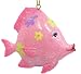 December Diamonds 60's Collection Groovy Flower Power Fish Ornament