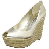 Jessica Simpson Womens Jackson Peep-Toe Espadr