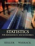 Statistics for Management and Economics with Infotrac
