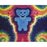 Review Old Glory  / Blue Bear Tie Dye Fabric Tapestry Wall Hanging