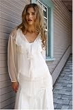 Nataya Blouse ALT-13 - Ivory