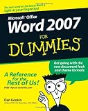 Word 2007 For Dummies