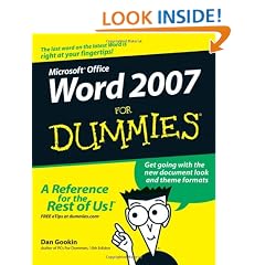 Word 2007 For Dummies