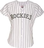 Colorado Rockies Home White/Purple Women's MLB Replica Jersey