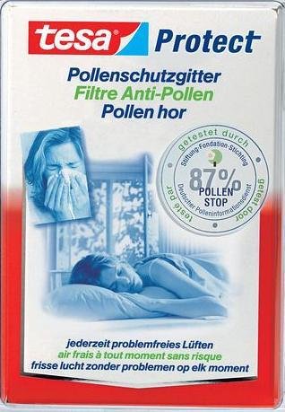 TESA Pollenschutzgitter weiss 1,10 x 1,30 m