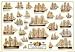 Ship Merchant Sailing Ships Poster Print, 38x27