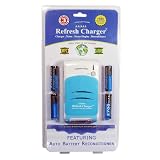 High Performance International AA / AAA Ni-mh Ni-Cd Charger - Battery Tester & Reconditioner, Featuring Blue LCD Status Monitor Includes (4) Premium 2700 MAH Ni-MH Batteries & Mini Tripod w/ Battery Holder