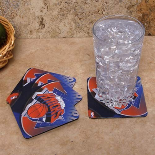 New York Knicks 4-Pack Sublimated Logo Neoprene Coaster Set