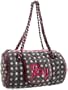 Betseyville Dottin' Around Barrel Satchel,Grey,one size