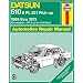 Datsun 510 and PL 521 Pick-up, 1968-73 (Haynes Manuals)