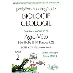 Biologie-G�ologie Agro/V�to (ENS G�olo Nancy, Archim�de) 2000-2001, tome 2