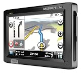 Medion GoPal P5235 EU Navigationssystem (12,7 cm (5 Zoll) Display, Kartenmaterial Europa, TMC. Text-to-Speech, Spurassistent)