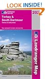 Ordnance Survey Landranger Map 202 Torbay and South Dartmoor, Totnes & Salcombe