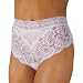 Wearever Lovely Lace Incontinence Brief, White, 3XL/11, 49-51 Hip Size (Pack of 2)