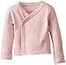 L'ovedbaby Unisex-Baby Newborn Organic Wrap Shirt, Mauve, 0/3 Months