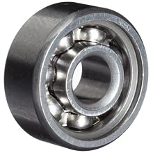 Timken 33 Series Extra Small Ball Bearing, Open, No Snap Ring