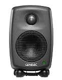 Genelec 6010A Monitor Speaker System, Designed for Computer Sound Systems and Workstations BLACK