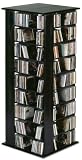 CD / DVD / VHS Huge 1260 Spinner Storage Rack for Media in Black Finish