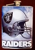 Flask Oakland Raiders Stainless Steel 8 Oz