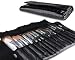 Bundle Monster 15pc Studio Pro Makeup Make Up Cosmetic Brush Set Kit w/ Black Faux Crocodile Case - For Eye Shadow, Blush, Eyeliner, Etc. image 5