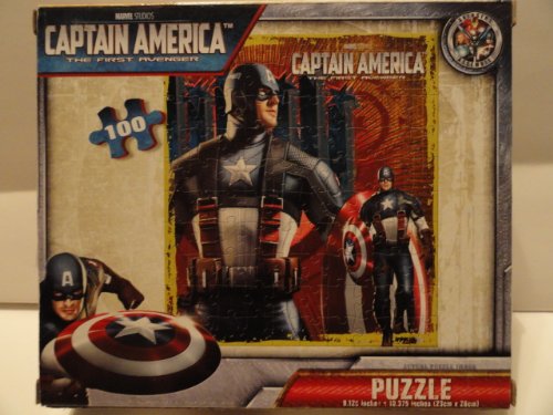  Captain America The First Avenger Posed 100 Piece Puzzle