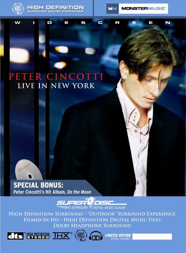 Peter Cincotti  Live in New York with a Bonus CD On the Moon