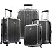 Travelers Choice Luxembourg 4-Piece Hardshell Spinner Set Luggage Sets