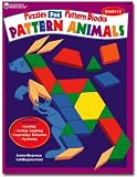 Pattern Animals: Puzzles for Pattern Blocks by Learning Resources