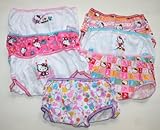 IMAGE OF Hello Kitty Girl's Panty Pack 7 Pair-7 Designs Music - Size: 6