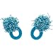 pompom pony holders(tropic one size)