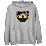 Sweatshirt Heather Gray  Philippine Muscle  Philippines Country