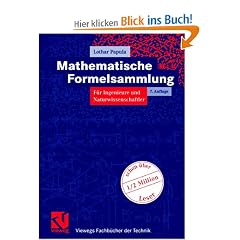 Mathematische Formelsammlung f�r Ingenieure und Naturwissenschaftler