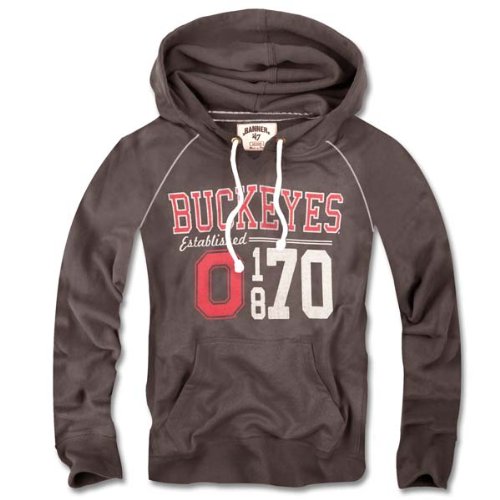 Ohio State Ladies LayerUp Hoodie (L, Graphite)