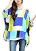 iNewbetter Womens Floral Batwing Sleeve Chiffon Beach Loose Blouse Tunic Tops