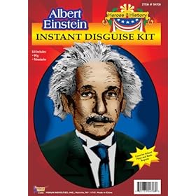  Heroes in History Einstein Wig and Moustache Child