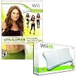 Wii Jillian Michaels' Fitness Ultimatum 2009 PLUS Wii Fit Combo