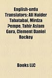 English-urdu Translators: Ali Haider Tabatabai, Mirdza Kempe, Tahir Aslam Gora, Clement Daniel Rockey