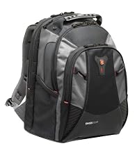 Wenger Swissgear GA-7321-01F00 Mythos 15.4-inch Laptop Backpack (Black / Grey)